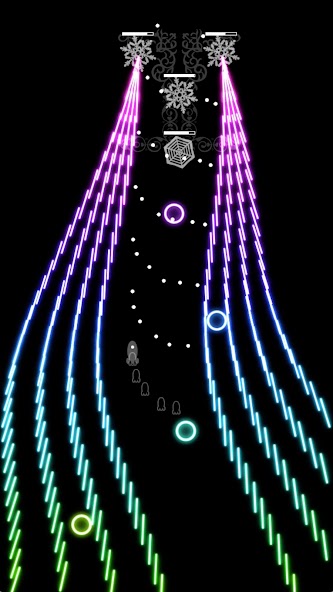 Pociski w rozgrywce bullet hell 100